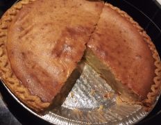This was the first time I made a bean pie